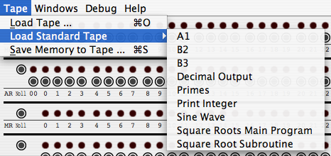 Load Standard Tape